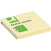 Q-Connect Foglietti riposizionabili Q-Connect 63 g/m² giallo 76x76 mm 12 blocchetti da 100 ff - KF10502