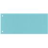 Q-Connect Separatore per archivio con due fori Q-Connect 24x10,5 cm 190 g/m² blu conf. da 100 - KF00512