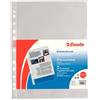esselte Buste a perforazione universale goffrate Esselte DELUXE 22x30 cm trasparente antiriflesso conf.50 - 395097600