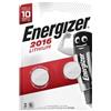 energizer Batterie al litio a bottone ENERGIZER CR2016 Conf. 2 pezzi - E301021903