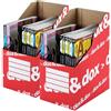 Dox Portariviste Dox & Dox dorso 35 cm bianco/rosso 1600176