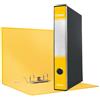 esselte Registratore con custodia Esselte G84 Oxford protocollo 29,5x35 cm - dorso 5 cm giallo - 390784090
