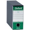 esselte Registratore con custodia Esselte G81 OXFORD memorandum 29,5x19cm - dorso 8 cm verde - 390781180