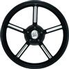 Ultraflex Ruota timone v56 nera Ø mm.350
