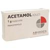 ABIOGEN PHARMA SPA ACETAMOL*AD 10SUPP 1G