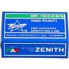 ZENITH Scatola 1000 punti metallici ZENITH 130/Z6 6/6 - 0301303601 (Conf.10)