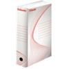 ESSELTE Scatola archivio Esselte Boxy 100 bianco/rosso 25x35x10 cm 20172 (Conf.10)