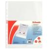 ESSELTE Buste a perforazione universale goffrate Esselte DELUXE PP antiriflesso 22x30 cm conf.25 - 392597600