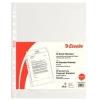 ESSELTE Buste a perforazione universale goffrate Esselte STANDARD 22x30 cm trasparente antiriflesso conf.50 - 395097300