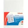 ESSELTE Buste a L non perforate Esselte OFFICE PP antiriflesso trasparente 22x30 cm goffrate conf.50 - 395082000