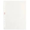ESSELTE Buste a perforazione universale Esselte Deluxe - PP lucido 22x30 cm - finitura liscia - conf. 100 pz - 395697500