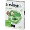 Navigator Carta per fotocopie A4 Navigator Ecological 75 g/m² Risma da 500 fogli - NEC0750088 (Conf.5)