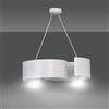 Lampadario a Sospensione VIXON 2 WHITE o Black