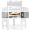 Cuppone Srl Forno Pizza Professionale Angolare Cuppone Caravaggio 8 x ø35 cm