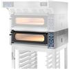GC Pizza Forno Pizza Professionale ME6G Girato TOP Sovrapponibile - 6 x Ø 34 cm