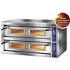 GC Pizza Forno Pizza Professionale SB66G TOP - 6+6 x Ø 34 cm