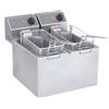 GC Pizza Friggitrice da Banco FT44 - 230 V - 4+4 lt