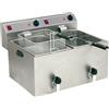 GC Pizza Friggitrice da Banco FT99 - 400 V - 9+9 lt