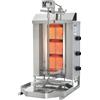 Potis Gyros Grill Gas POTIS GD3 max. 40 kg - Altezza Spiedo 45 cm