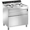GC Pizza Friggitrice Monoblocco FRF212C - 400 V - 12+12 lt