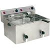 GC Pizza Friggitrice da Banco FT99 230 V - 9+9 lt