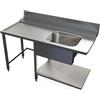 Compack Tavolo di Ingresso Con Vasca E Vano 1500x770x850h