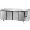 Tecnodom Tavolo Refrigerato Pasticceria Tecnodom 4 Porte Prof. 80 Senza Motore con Alzatina