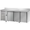 Tecnodom Tavolo Refrigerato Pasticceria Tecnodom 3 Porte Prof. 80 Gruppo Motore SX con Alzatina
