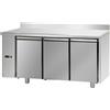 Tecnodom Tavolo Refrigerato Pasticceria Tecnodom 3 Porte Prof. 80 Senza Motore Gruppo SX con Alzatina