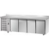 Tecnodom Tavolo Refrigerato Pasticceria Tecnodom 4 Porte Prof. 80 Gruppo Motore SX con Alzatina
