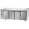 Tecnodom Tavolo Refrigerato Pasticceria Tecnodom 4 Porte Prof. 80 Senza Motore Gruppo SX con Alzatina