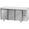 Tecnodom Tavolo Refrigerato Pasticceria Tecnodom 3 Porte Prof. 80 Senza Motore Senza Piano di Lavoro