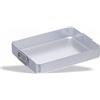 Karel Tegame Rettangolare Alluminio con Maniglie 50x35 H 7 cm