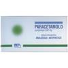 ZETA FARMACEUTICI SpA Paracetamolo 500 mg Zeta 20 Compresse - Trattamento Sintomatico Affezioni Febbrili