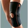 RO+TEN SRL Ginocchiera in tessuto AirX con foro rotuleo NERO L