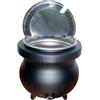 Forcar Zuppiera elettrica in alluminio verniciato con contenitore e coperchio in acciaio inox Modello B8001