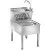 Forcar Lavamani Inox combinato con lava stracci Modello LMMC
