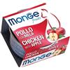 Monge Natural Superpremium Fruits per Gatto da 80 gr Gusto Pollo e Mela