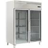 Forcold Armadio Refrigerato GN 2/1 Ventilato - Porta a Vetro Doppia Anta - Capacità Lt 1300
