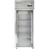 Forcold Armadio Frigorifero GN 2/1 Ventilato - Porta a Vetro - Capacità Lt 650
