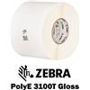 Zebra 3011715/S - Etichette Zebra PolyE 3100T Gloss Polietilene