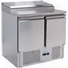 Forcold Saladette Statica con Alzatina Posteriore e N° 2 Ante - Capacità N° 5 Bacinelle GN1/6
