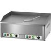 Fimar FryTop elettrico Modello FRY2LR doppio liscio rigato piano in acciaio