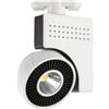 Aigostar Faretto Led da binario Owl 23W bianco orientabile monofase Bianco neutro 4000K Aigostar