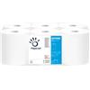 Papernet Asciugamani in Rotolo a devolgimento Papernet - 450 strappi - 2 veli - 19,7x30,5 cm - Conf. 6 pezzi - 401596