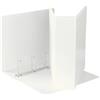 esselte Raccoglitore personalizzabile Esselte Display a 4 anelli a Q 65mm PP eco-comp. bianco formato Maxi- 394758000