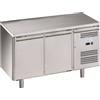 Forcar Tavolo Refrigerato Pasticceria due porte in acciaio INOX AISI 201 ForCold Modello G-PA2100TN-FC ventilato 60/40