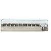 Forcar Vetrina refrigerata per pizza in acciaio INOX AISI 201 ForCold Modello VRX1800-330-FC 9 x GN1/4