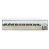 Forcar Vetrina refrigerata per pizza in acciaio INOX AISI 201 ForCold Modello VRX2000-330-FC 10 x GN1/4