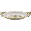 CERAMICHE CALTAGIRONE Centrotavola ceramica ovale grande cm 55